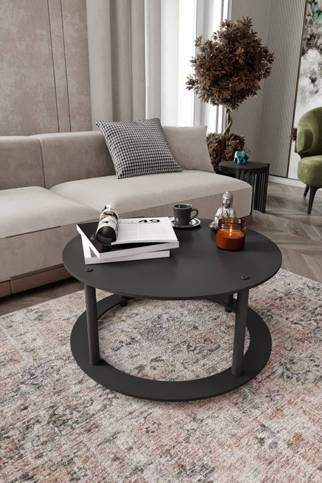 Hanah Home Hole Round - Black